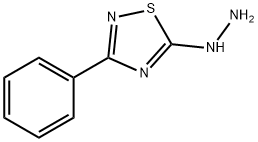 (3-PHENYL-1,2,4-THIADIAZOL-5-YL)-HYDRAZINE Structure