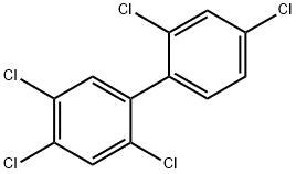 2,2',4,4',5-PENTACHLOROBIPHENYL Structure