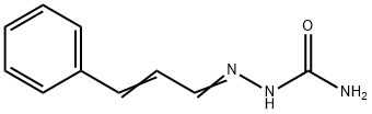 1-(3-Phenyl-2-propenylidene)semicarbazide 구조식 이미지