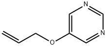 Pyrimidine, 5-(2-propenyloxy)- (9CI) Structure