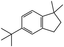 5-(tert-부틸)-1,1-디메틸인단 구조식 이미지