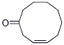 8-Cyclodecene-1-one Structure