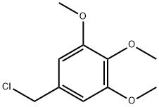 5-(클로로메틸)-1,2,3-트리메톡시벤젠 구조식 이미지