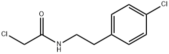 2-Chloro-N-[2-(4-chloro-phenyl)-ethyl]-acetamide Structure