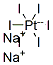 disodium hexaiodoplatinate Structure