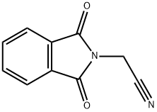 2-(1,3-dioxoisoindolin-2-yl)acetonitrile 구조식 이미지