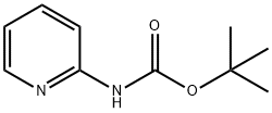 2-(TERT-BUTOXYCARBONYLAMINO)PYRIDINE Structure