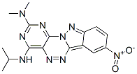 N4-isopropyl-N2,N2-dimethyl-8-nitropyrimido[4',5':5,6][1,2,4]triazino[4,3-b]indazole-2,4-diamine Structure