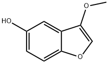 5-Benzofuranol,  3-methoxy- Structure