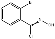 2-브로모-N-하이드록시벤젠카복시미도일클로라이드 구조식 이미지