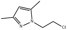 1-(2-CHLORO-ETHYL)-3,5-DIMETHYL-1H-PYRAZOLE Structure