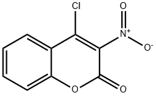 4-CHLORO-3-NITROCOUMARIN 구조식 이미지