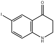 2,3-DIHYDRO-6-IODOQUINOLIN-4(1H)-ONE Structure
