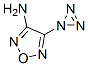 1,2,5-Oxadiazol-3-amine, 4-(1H-triazirin-1-yl)- (9CI) 구조식 이미지