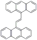 (E)-1,2-Bis(9-anthryl)ethene Structure