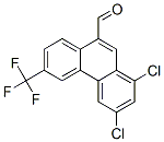 1,3-dichloro-6-(trifluoromethyl)phenanthren-9-carboxaldehyde Structure