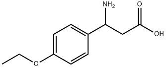3-AMINO-3-(4-ETHOXYPHENYL)PROPANOIC ACID Structure