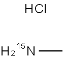 METHYLAMINE-15N HYDROCHLORIDE Structure