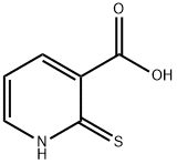 2-Mercaptonicotinic кислота структурированное изображение