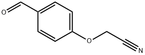 (4-FORMYLPHENOXY)ACETONITRILE Structure