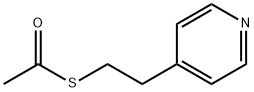 2-PYRIDYLETHYL THIOLACETATE Structure