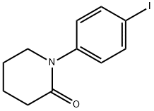 1-(4-IODO-PHENYL)-PIPERIDIN-2-ONE 구조식 이미지