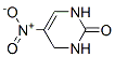 2(1H)-Pyrimidinone, 3,4-dihydro-5-nitro- (9CI) Structure