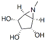 6-Azabicyclo[3.1.0]hexane-2,3,4-triol, 6-methyl-, (1alpha,2alpha,3alpha,4alpha,5alpha)- (9CI) Structure