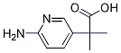2-(6-aMinopyridin-3-yl)-2-Methylpropanoic acid Structure
