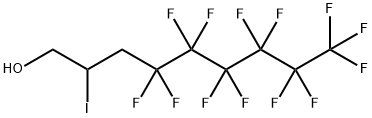 2-IODO-1H,1H,2H,3H,3H-PERFLUORONONAN-1-OL 구조식 이미지