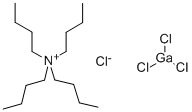 TETRABUTYLAMMONIUM TETRACHLOROGALLATE (& 구조식 이미지