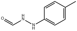 1-FORMYL-2-P-TOLYLHYDRAZINE Structure