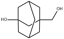 3-(Hydroxymethyl)-1-adamantol Structure