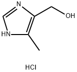 4-Methyl-5-imidazolemethanol hydrochloride 구조식 이미지