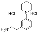 3-Piperidinophenethylamine dihydrochloride Structure