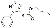 O-butyl S-(1-phenyl-1H-tetrazol-5-yl) thiocarbonate Structure
