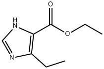 1H-이미다졸-5-카르복실산,4-에틸-,에틸에스테르 구조식 이미지