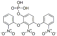 1-비스(2-니트로페녹시)포스포릴옥시-2-니트로-벤젠 구조식 이미지