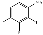 2,3,4-Trifluorobenzenamine Structure