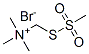 [1-(TRIMETHYLAMMONIUM)METHYL] METHANETHIOSULFONATE BROMIDE Structure