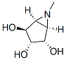 6-Azabicyclo[3.1.0]hexane-2,3,4-triol, 6-methyl-, (1alpha,2alpha,3alpha,4beta,5alpha)- (9CI) Structure