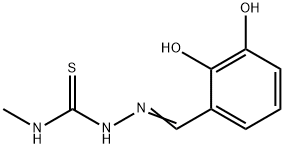 Hydrazinecarbothioamide, 2-[(2,3-dihydroxyphenyl)methylene]-N-methyl- (9CI) Structure