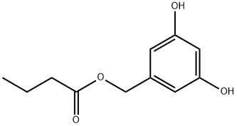 Butanoic acid, (3,5-dihydroxyphenyl)methyl ester (9CI) Structure