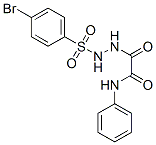 N'-[(4-Bromophenyl)sulfonyl]-2-oxo-2-(phenylamino)acetohydrazide Structure