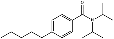 N,N-Diisopropyl-4-pentylbenzamide Structure