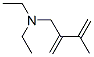 N,N-디에틸-3-메틸-2-메틸렌-3-부텐-1-아민 구조식 이미지