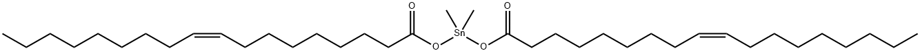 dimethylbis(oleoyloxy)stannane Structure