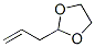 1,3-Dioxolane, 2-(2-propenyl)- Structure