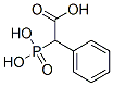 2-페닐-2-포스포노-아세트산 구조식 이미지