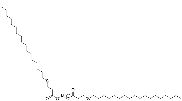 마그네슘비스[3-(옥타데실티오)프로피오네이트] 구조식 이미지